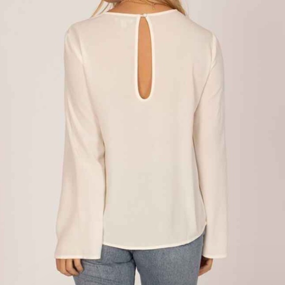 Amuse society bellini semi sheer top - Picture 2 of 5